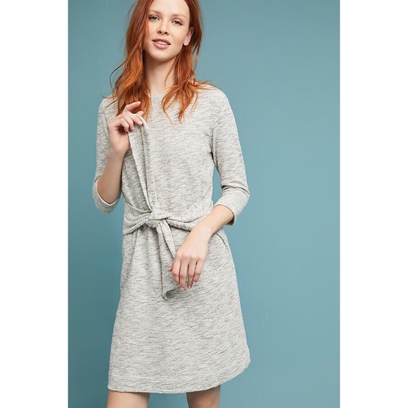 BNWT ANTHROPOLOGIE T.La Becky Tie-Waist Dress S - Picture 2 of 4